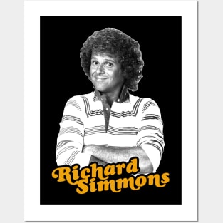 Young Richard Simmons ))(( Retro Fitness Icon Design Posters and Art